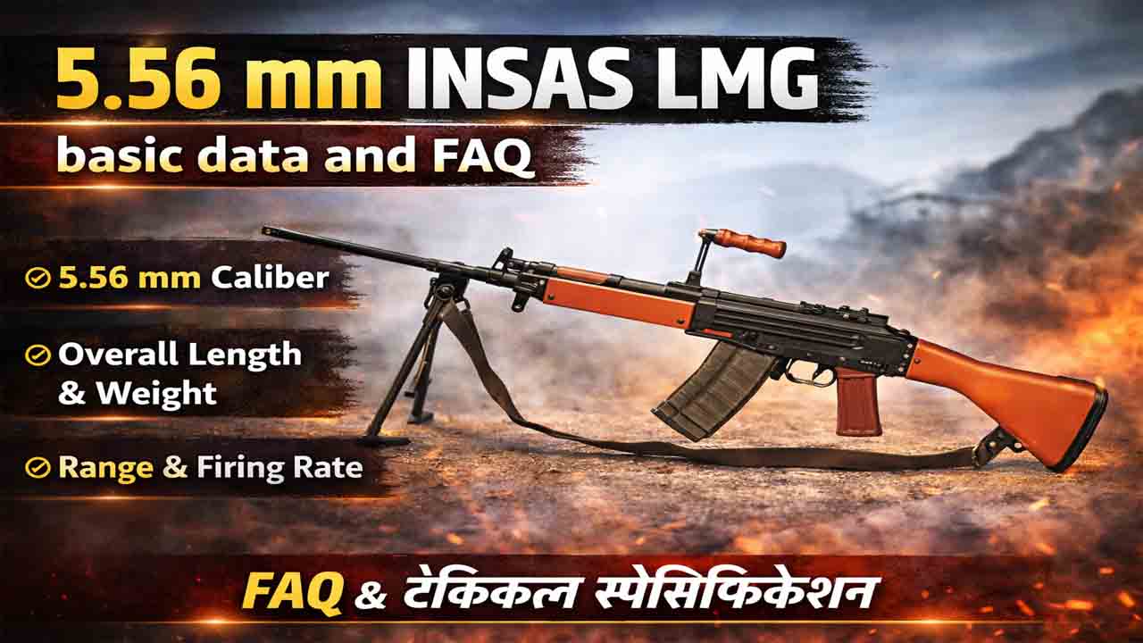 5.56 mm INSAS LMG basic data